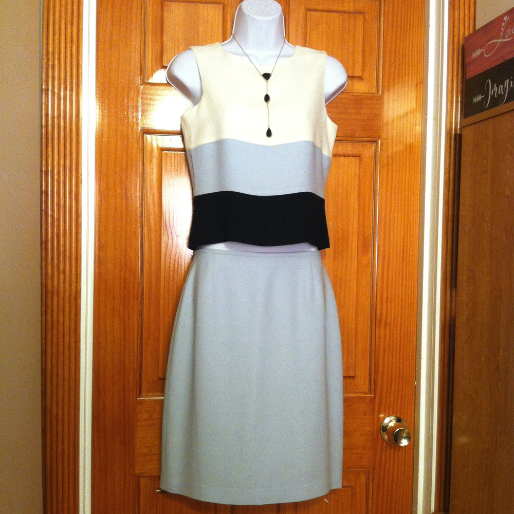 Casual Corner Top and skirt Set